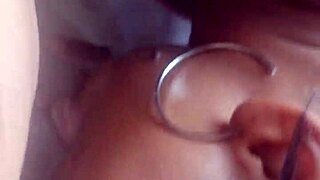 In naughty black woman's ass 😏