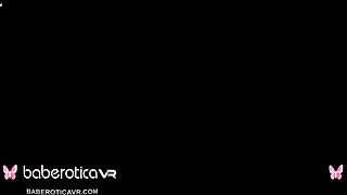 SOLO COCK TEASER VIOLET STARR IS BEING NAUGHTY IN VR WITH EROTIC LINGERIE AND TOYS