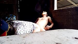 Keep like this, stepson, follow my horny vagina's rhythm with your big cock