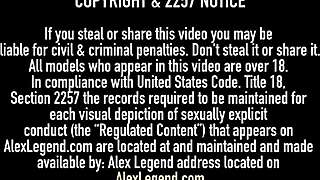 Alex Legend fucks and creampies slutty blonde stepmom Christie Stevens