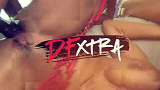 newly married bride fucks monster cock while husband jerks off