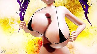 big tits get titty fucked hard!