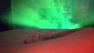 Blonde Cougar's Fetish Encounter with Inflatable Alien