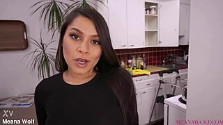 stepmom popped my cherry - meana wolf