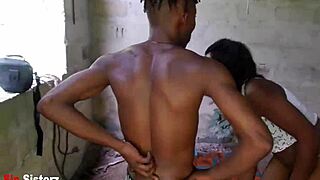 The day I met my African boyfriend and got wet from his big black cock