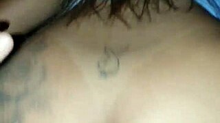 Tattooed Brazilian Slut Swallows My Cock in Amateur Anal!