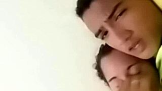 Sexy Couple in Bed Sharing Intimate Moments