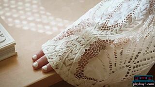 big ass teen babe jane wilde poses naked for playboy