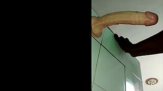 African mom really enjoys her toy in part 14