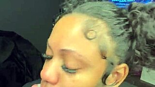 Mochi G Sucks Richdapiper's Black Cock For Facial Cumshot