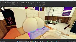 hot girlfriend strips naked after breakfast and we fuck with big cocks 😍