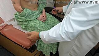 scarlett johnson consults on medical tit fetish, exploring big boobs in detailed examination