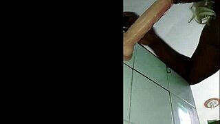 African mom really enjoys her toy in part 14