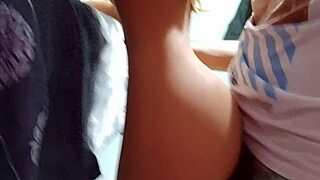 i love fucking my stepfather's small cock with my big ass.