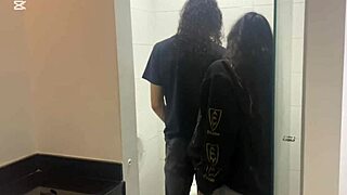 madrastra latina surprises me in the bathroom with huge monster cock?