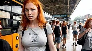 Bold Honeymoon Action: Bride Takes Off Leather Gear