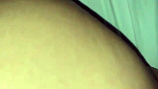 Black big booty begs for attention