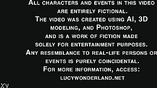 Lucy's Intense Nude Beach Exposure in AI-Generated ENF Story