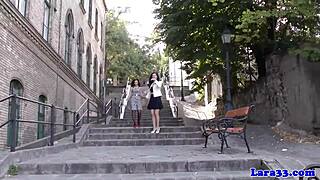 Classy Lingerie Lesbian Fingered By Glamorous British Milf!