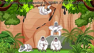 Wide ass natural tits entice monster cock for sugar-free delicacy