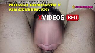 Mexican milf gives blowjob and gets fucked in trailer.