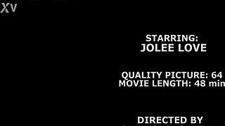 jolee love dives deep into balls deep anal, dap gapes, and swallows everything