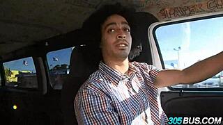 I humiliate the innocent teen 18+ whore with blowjob in car