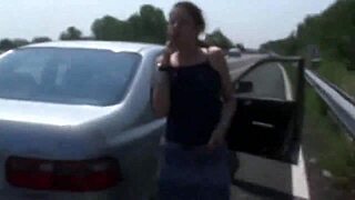 Stranger Brings Home Italian Milf For Oral Fun!