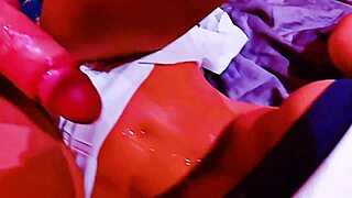 i cum on the sex doll... oops, slow motion!