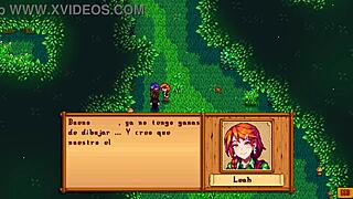 leah and abigail engage in threesome fucking in stardew valley mod