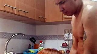 i had the best fuck with my stepmother in the kitchen