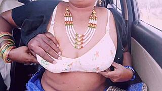 i'm the beautiful brunette housewife cheating on my husband with the car driver, dirty talking telugu
