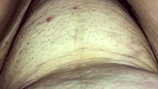 this milf is bent over getting doggystyle ass fuck with monster cock creampie