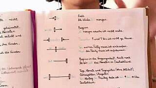 Learn German With This Tattooed Latina Wife