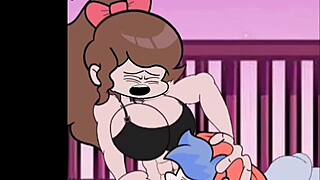 Grace and Benjamin on Balcony