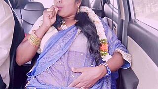 i'm the beautiful brunette housewife cheating on my husband with the car driver, dirty talking telugu