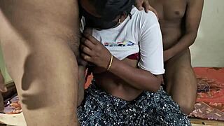 Bangladeshi Aunty Enjoys Threesome With Tight Pussy