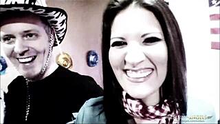 Two amazing chicks love playing with cocks together!