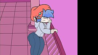 Grace and Benjamin on Balcony