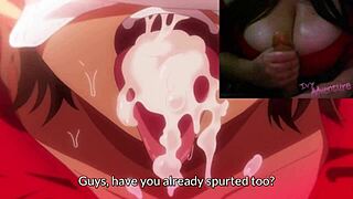 hot chubby milf with huge natural tits watches pov cosplay solo in seika jogakuin kounin ep2