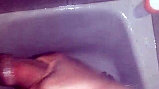 Jerking Off In The Shower