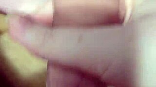 guy masturbates his big cock in the sunny pov homemade session