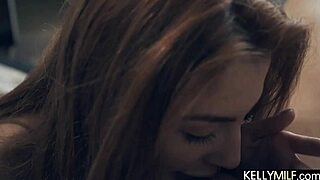 Megan Winters lets Ryan fuck her pussy and mouth hard