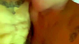 Tattooed transsexual crossdresses