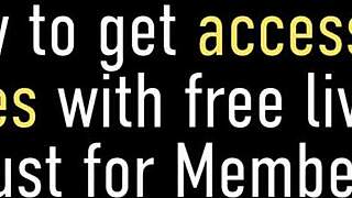 Ginger Penny Pax With Glasses Gives Footjob At Work