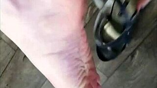 Foot fetish femdom sexting video collection