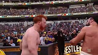 gunther vs sheamus vs drew mcintyre in intercontinental championship at wrestlemania 39