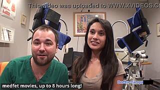 Dr. Tampa locks up petite Alexa Chang for screaming humiliation in Florida