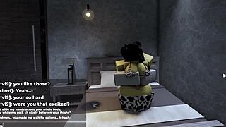 Roblox Catgirl Builds Tension Before Giving In