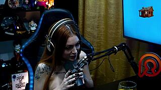 Mari �vila mostrou seu corpo maravilhoso que fez o ruan ficar cheio de tes�o o podcast pegou fogo - p�pum no barraco